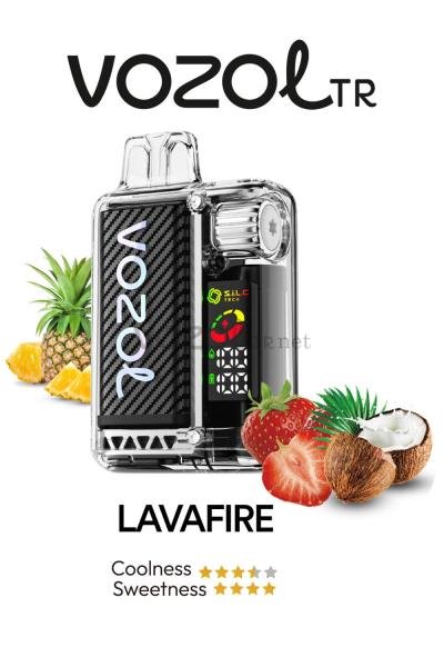 Vozol Vista 20000 - Lavafire - Çilek Ananas ve Hindistan Cevizi